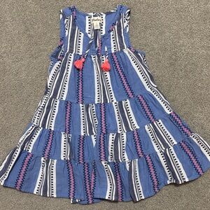 Hatley Striped Blue and Pink Kids Dress